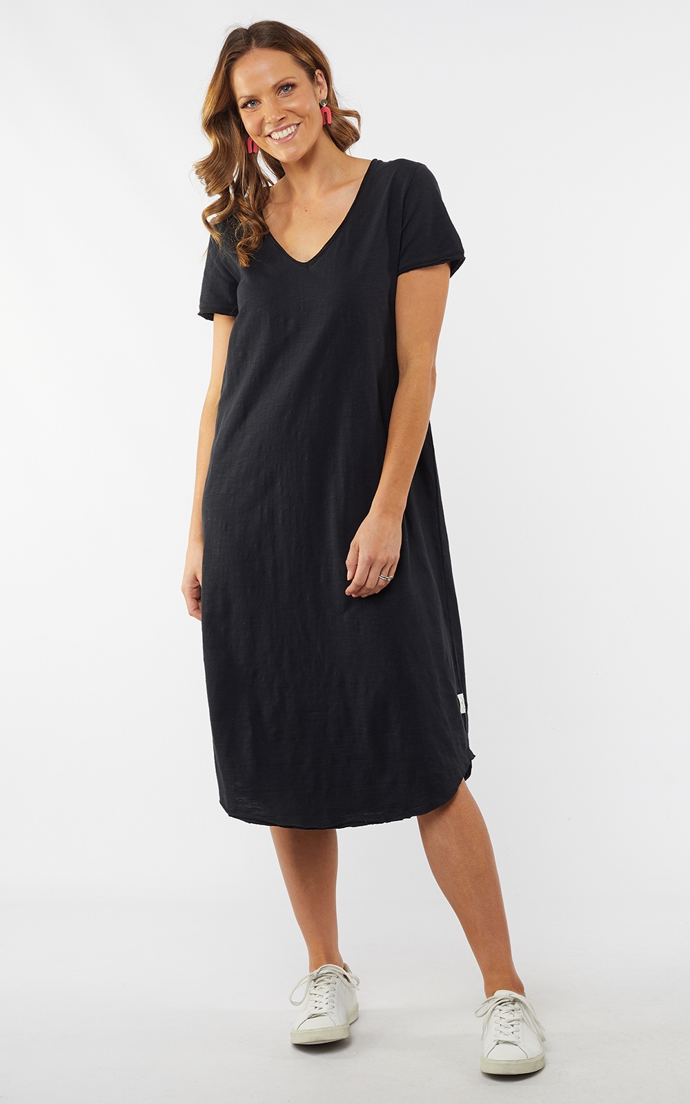 Maeve Midi Dress product photo.