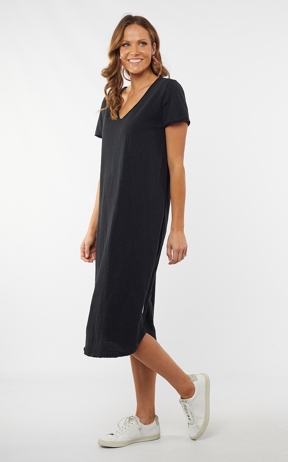 Maeve Midi Dress product photo.