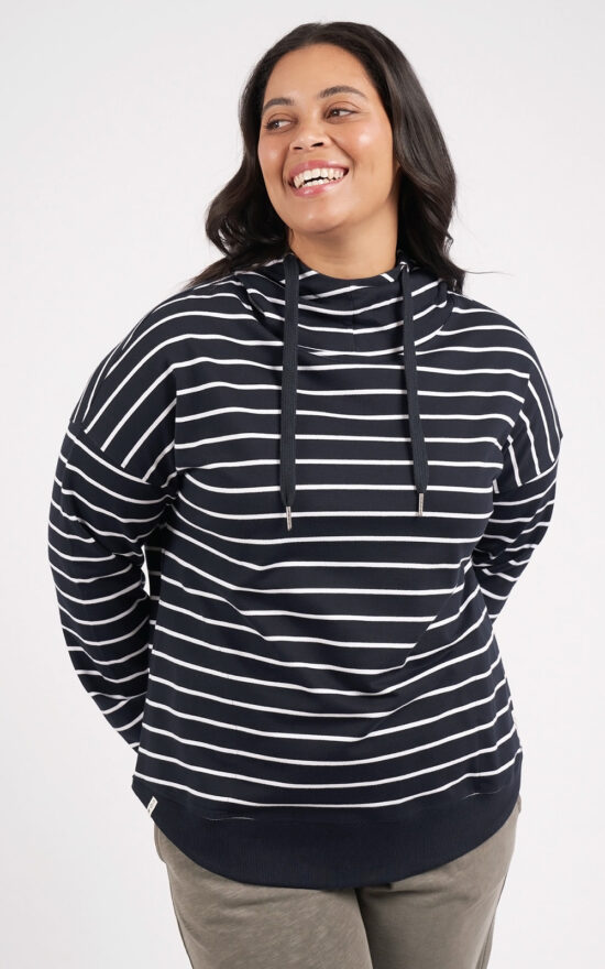 Lounger Scoop Hoodie product photo.