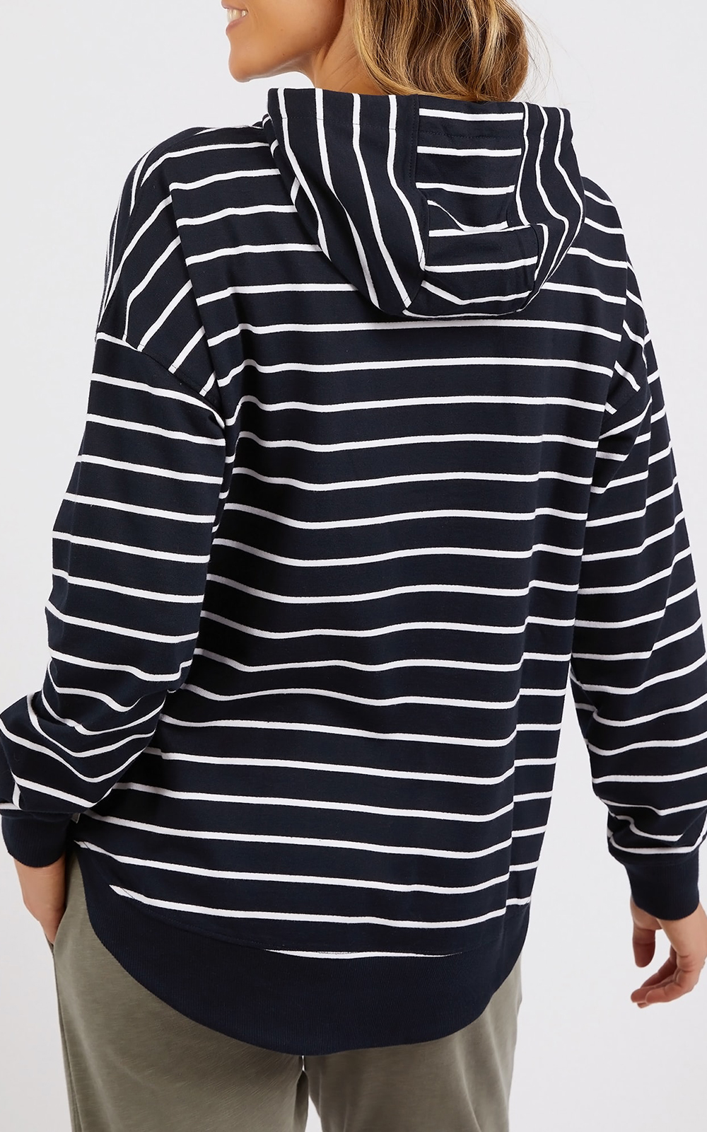 Lounger Scoop Hoodie product photo.