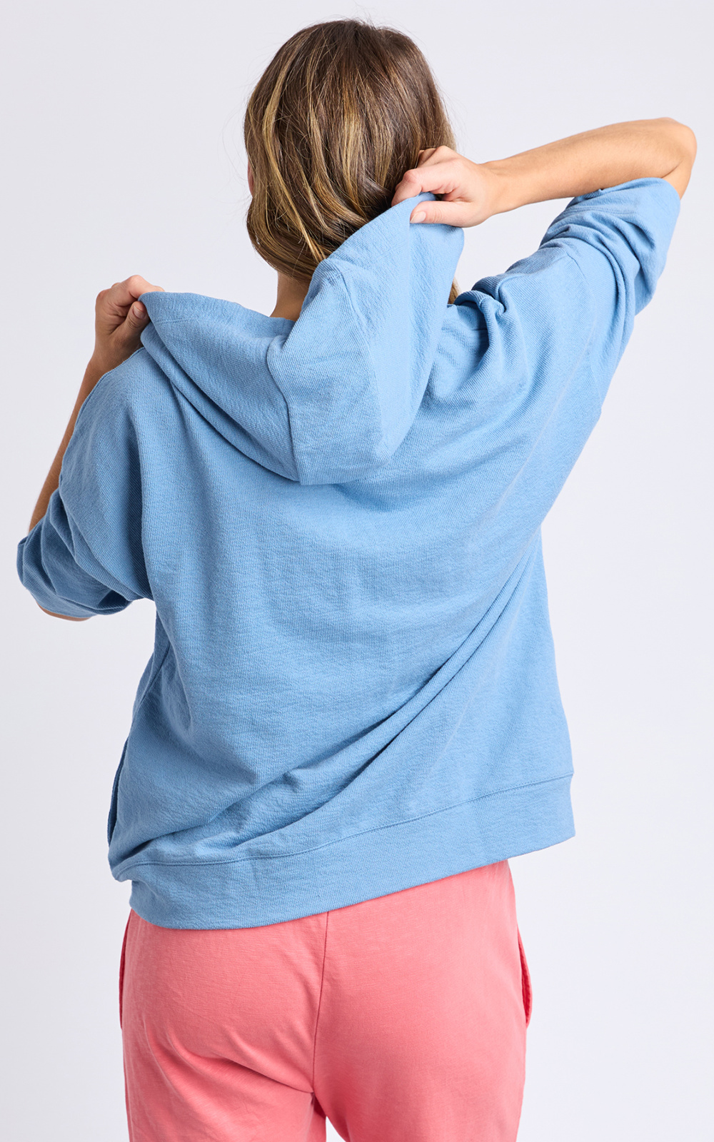 Beachy Zip Hoodie product photo.