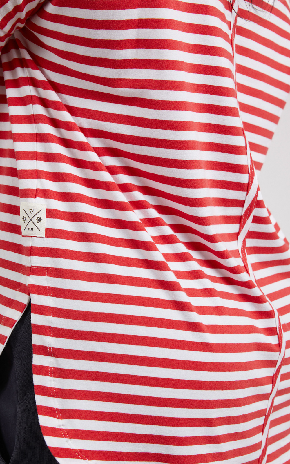 Lauren S/S Tee Stripe product photo.