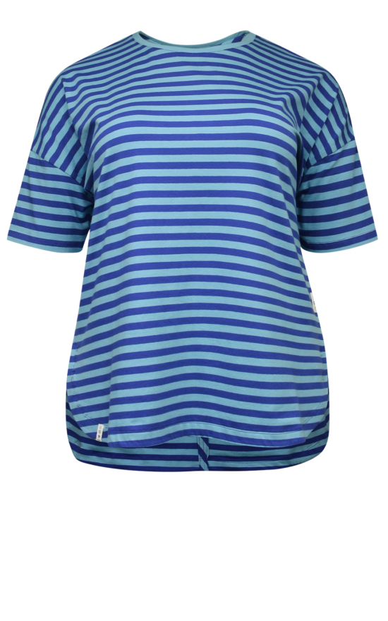 Lauren S/S Tee Stripe product photo.