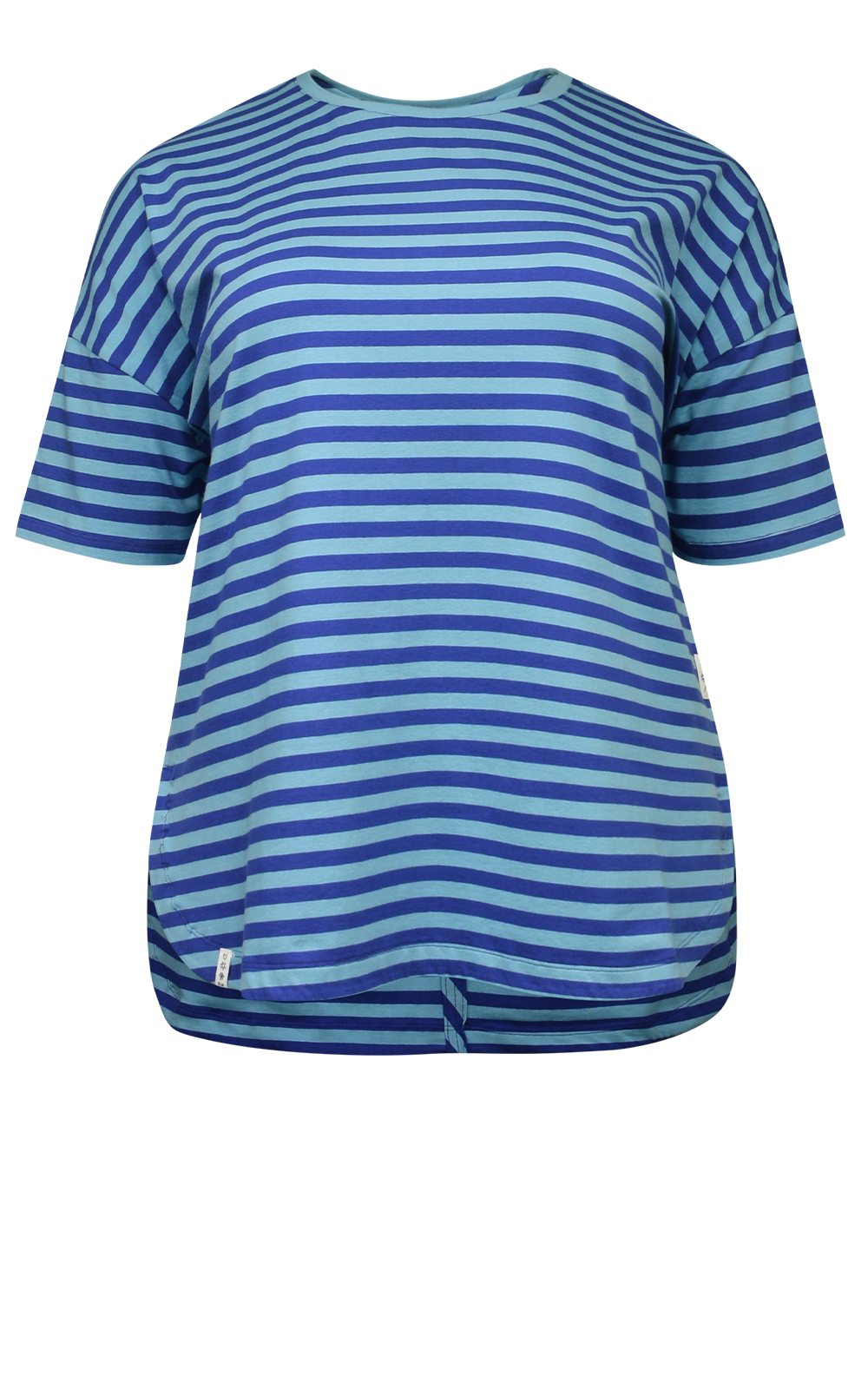 Lauren S/S Tee Stripe product photo.