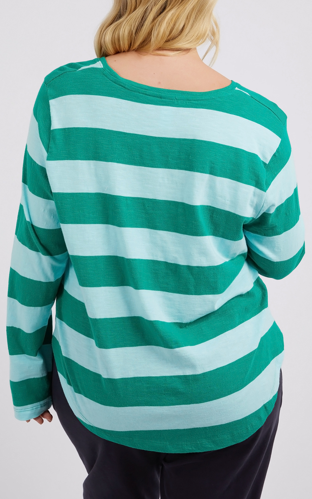 Spritz Stripe Ls Tee product photo.