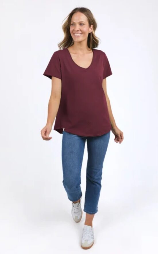 Pima Vee Tee product photo.