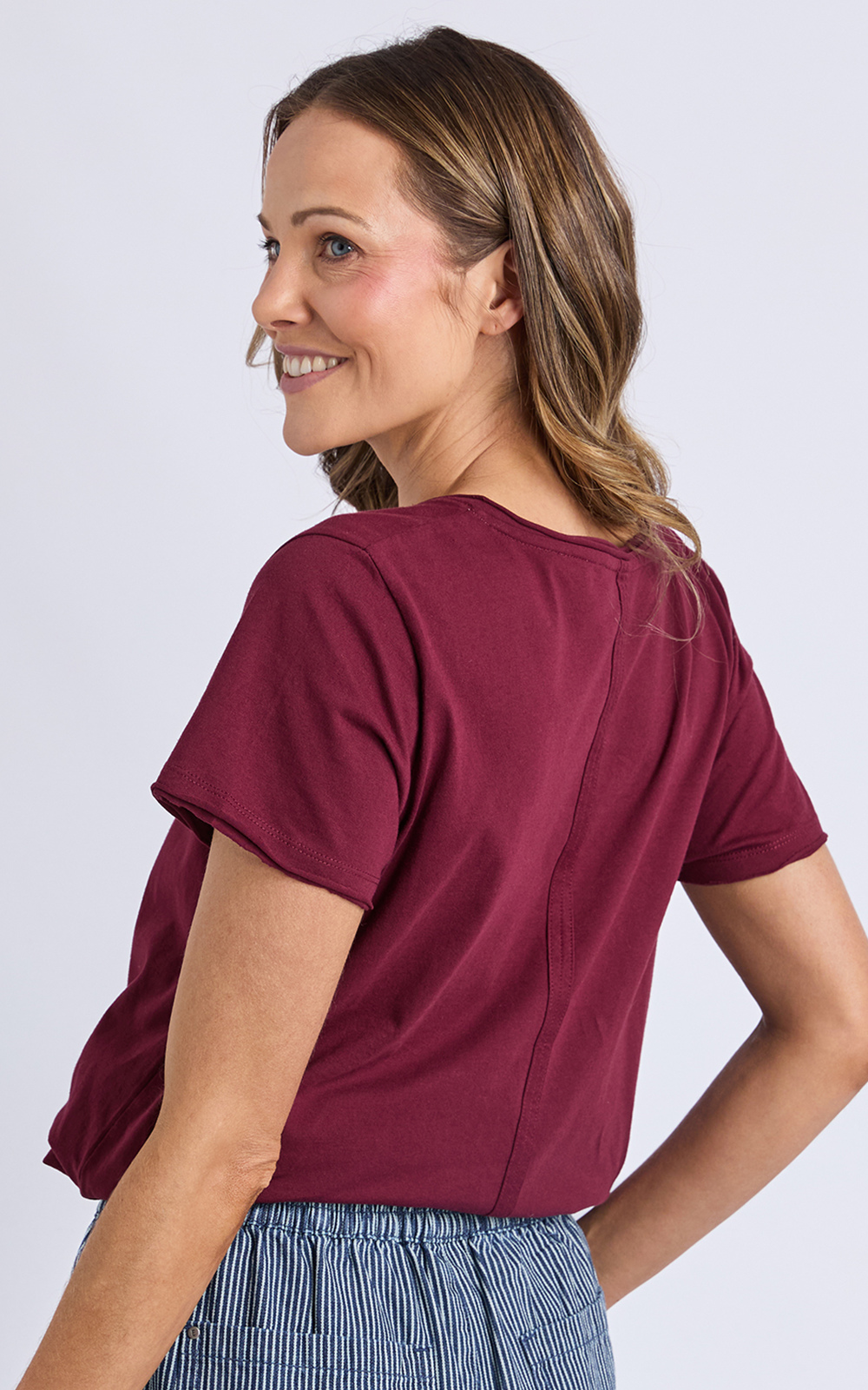 Pima Vee Tee product photo.