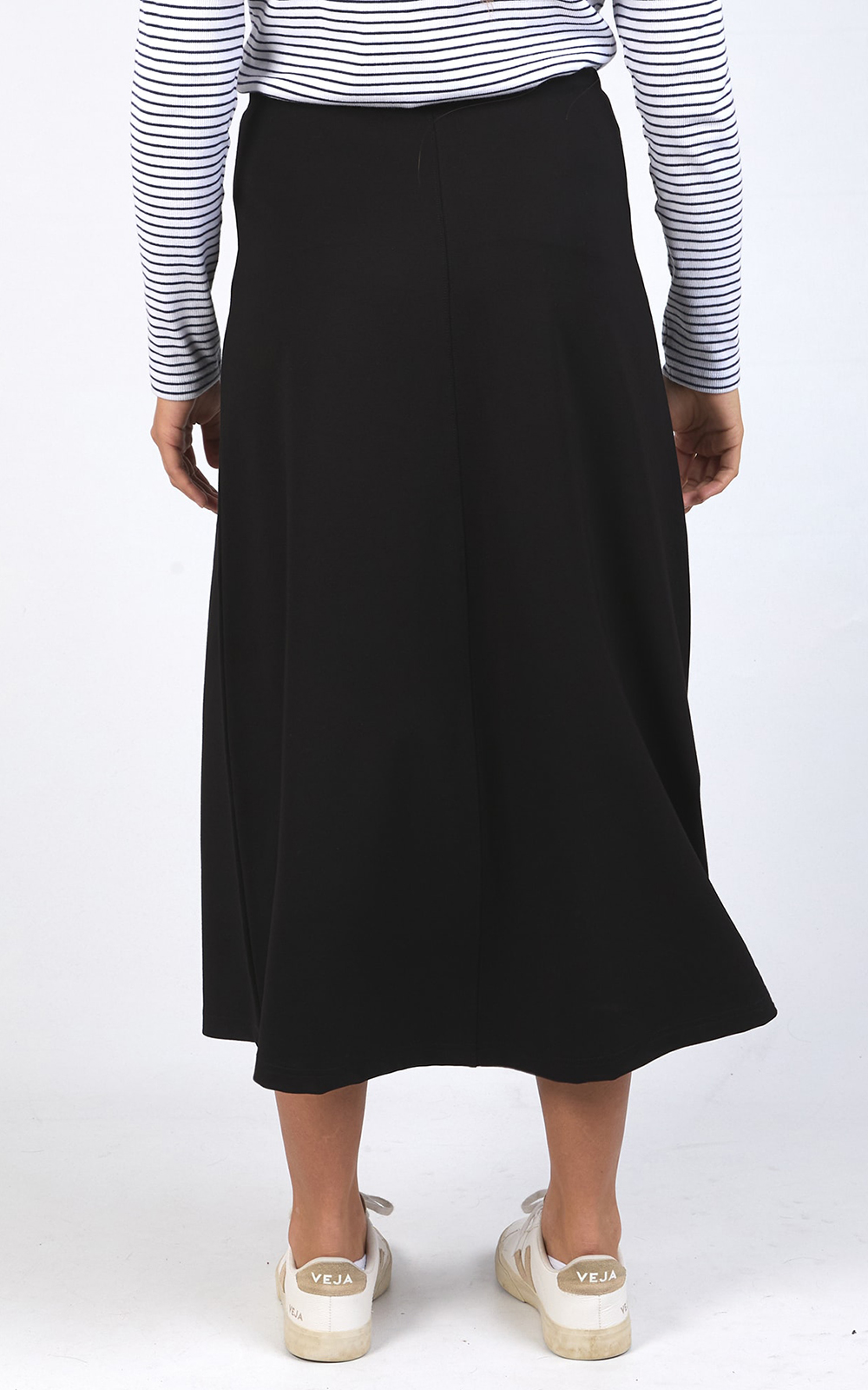 Penny Ponte Skirt  product photo.