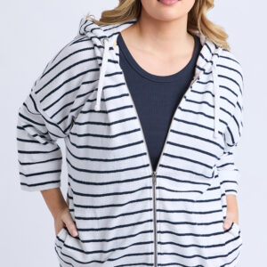 Beachy Hoodie Stripe