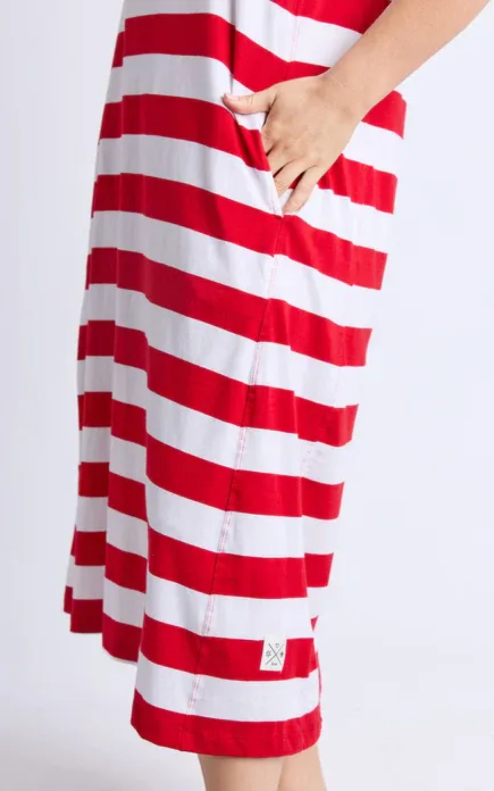 Adira Dress Stripe product photo.