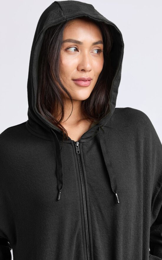 Beachy Zip Hoodie product photo.