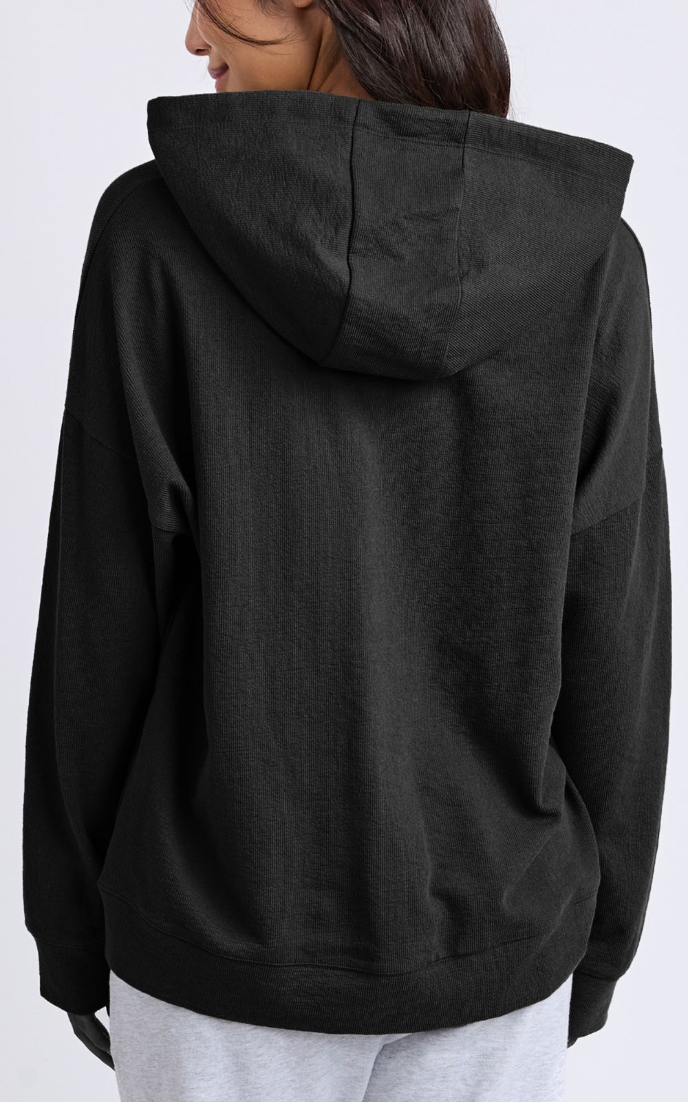 Beachy Zip Hoodie product photo.