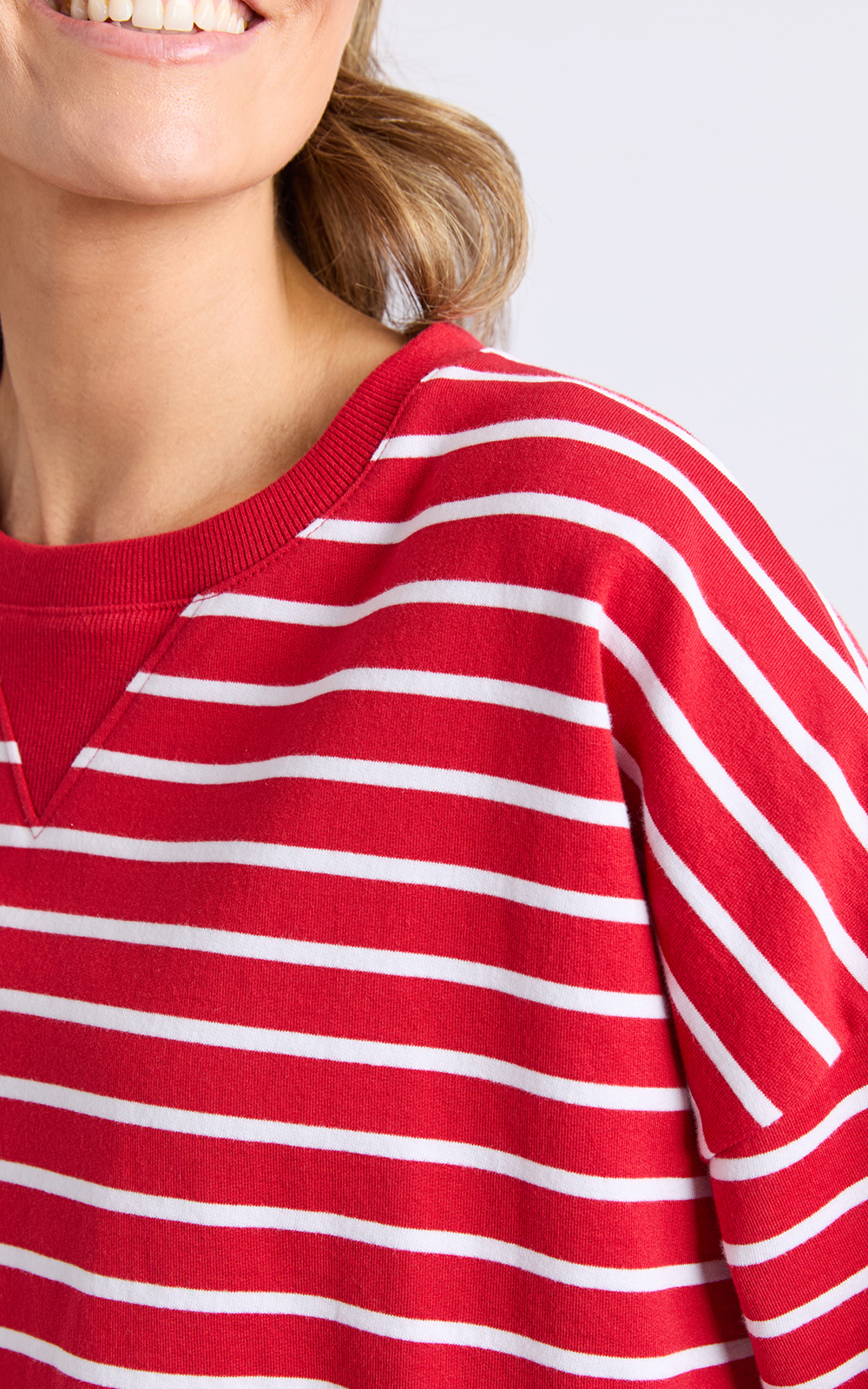 Valentina Sweat Stripe product photo.