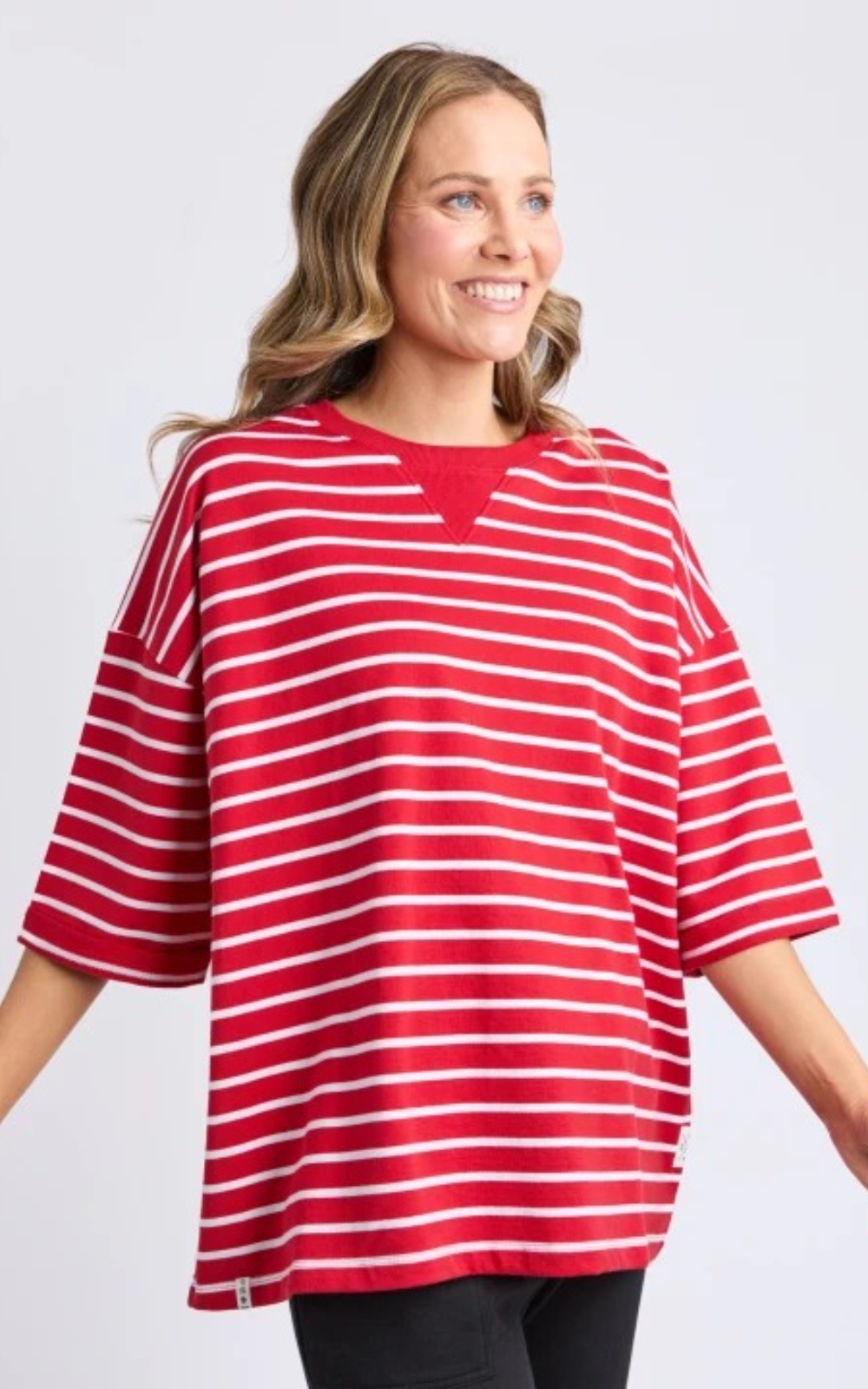 Valentina Sweat Stripe product photo.