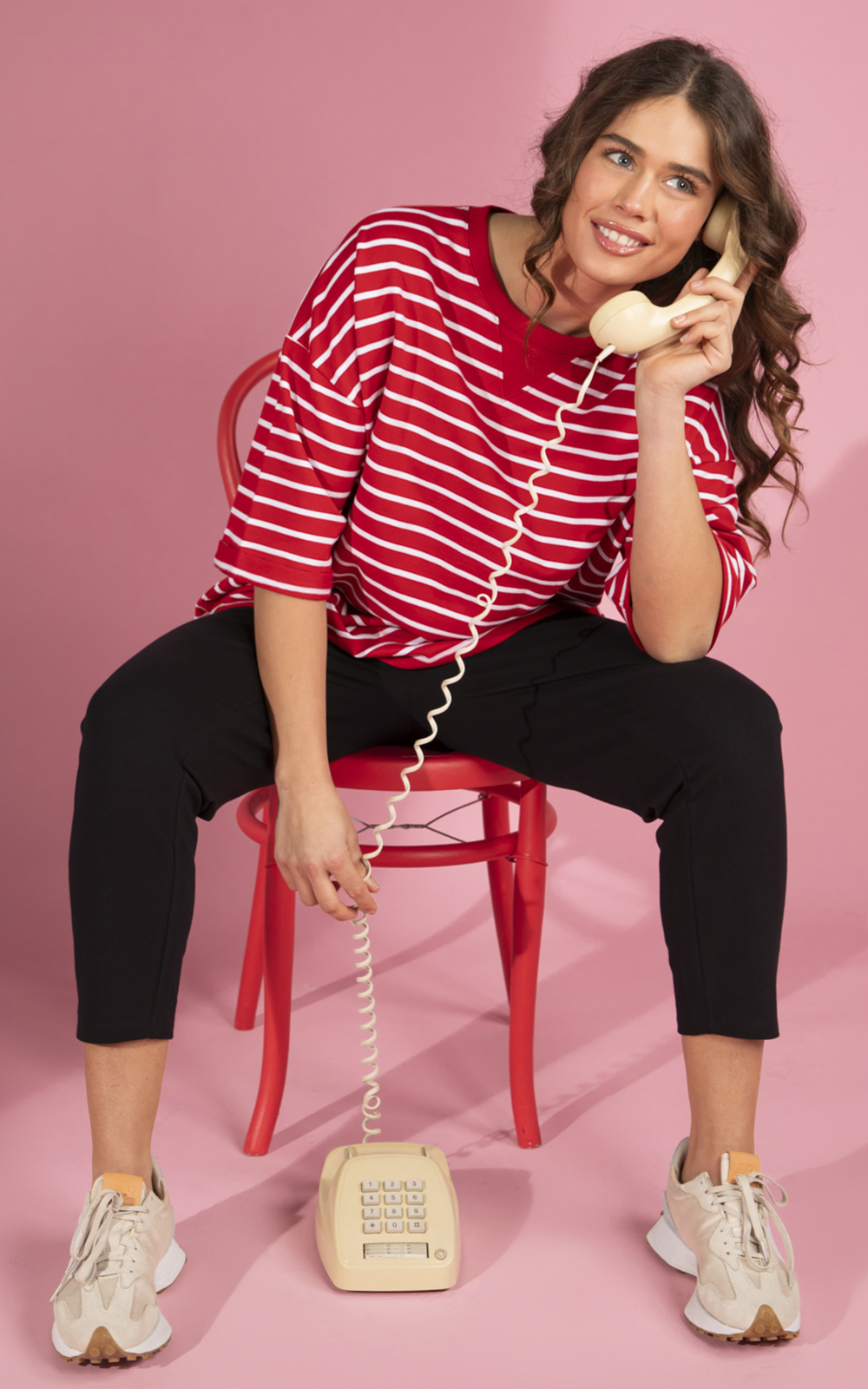 Valentina Sweat Stripe product photo.