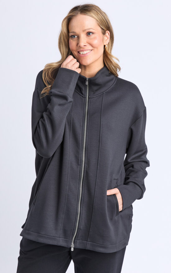 Beatrice Zip Thru product photo.