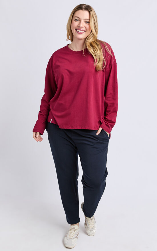 Renee L/S Tee product photo.