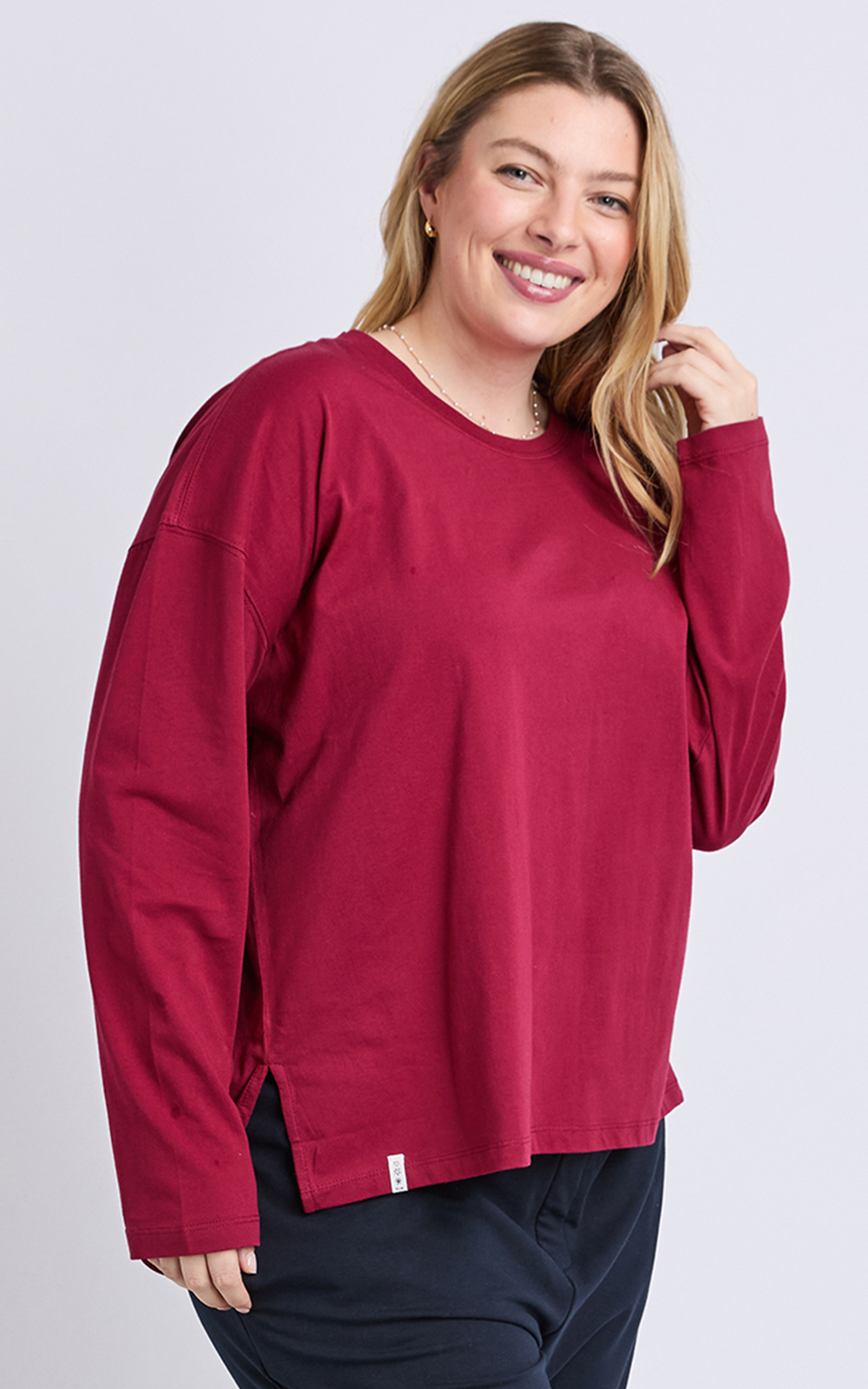 Renee L/S Tee product photo.