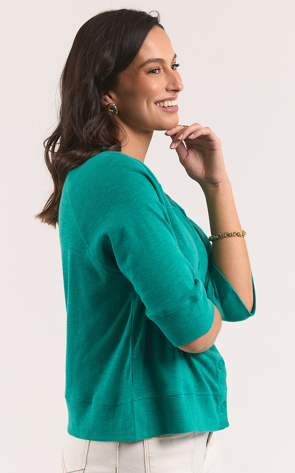 Yvette S/S Cardi product photo.
