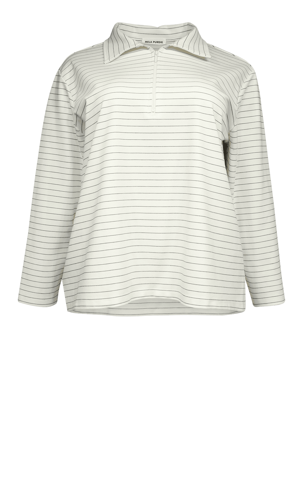 Zip Front Sweater product photo.