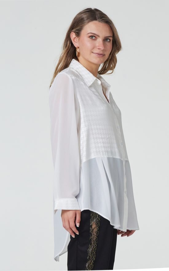 Houndstooth Shirt product photo.