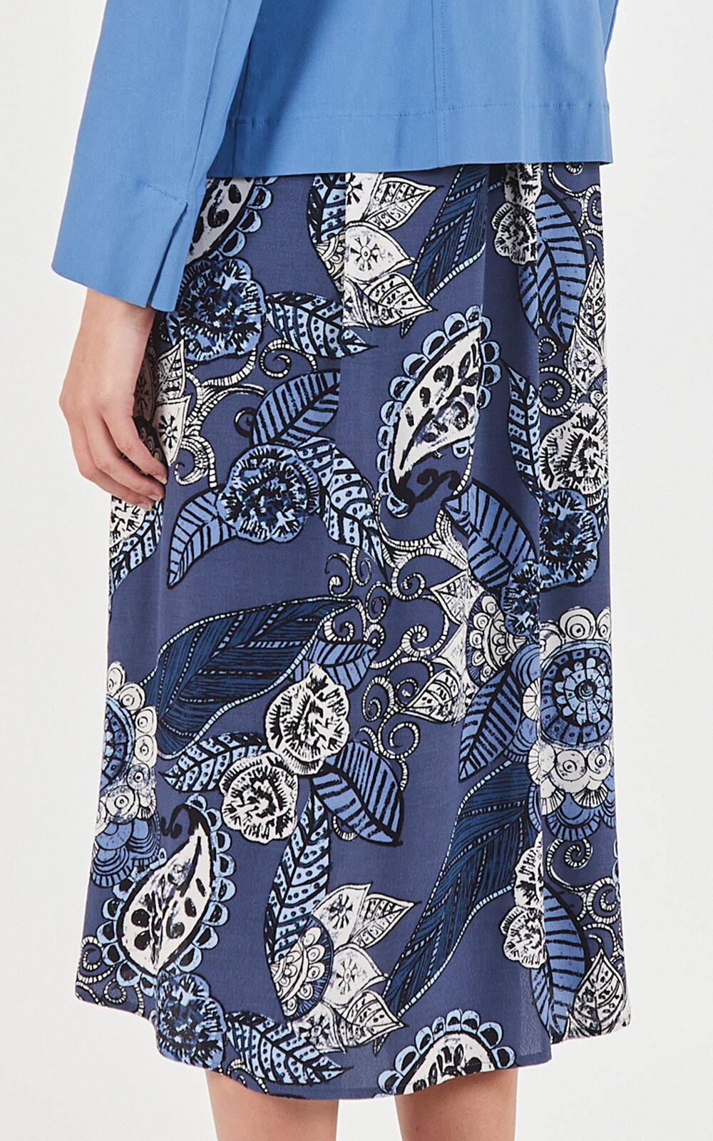 Paisley Raglan Dress product photo.