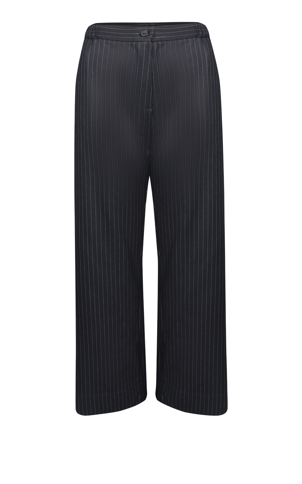 Pinstripe Boyfriend Pant product photo.