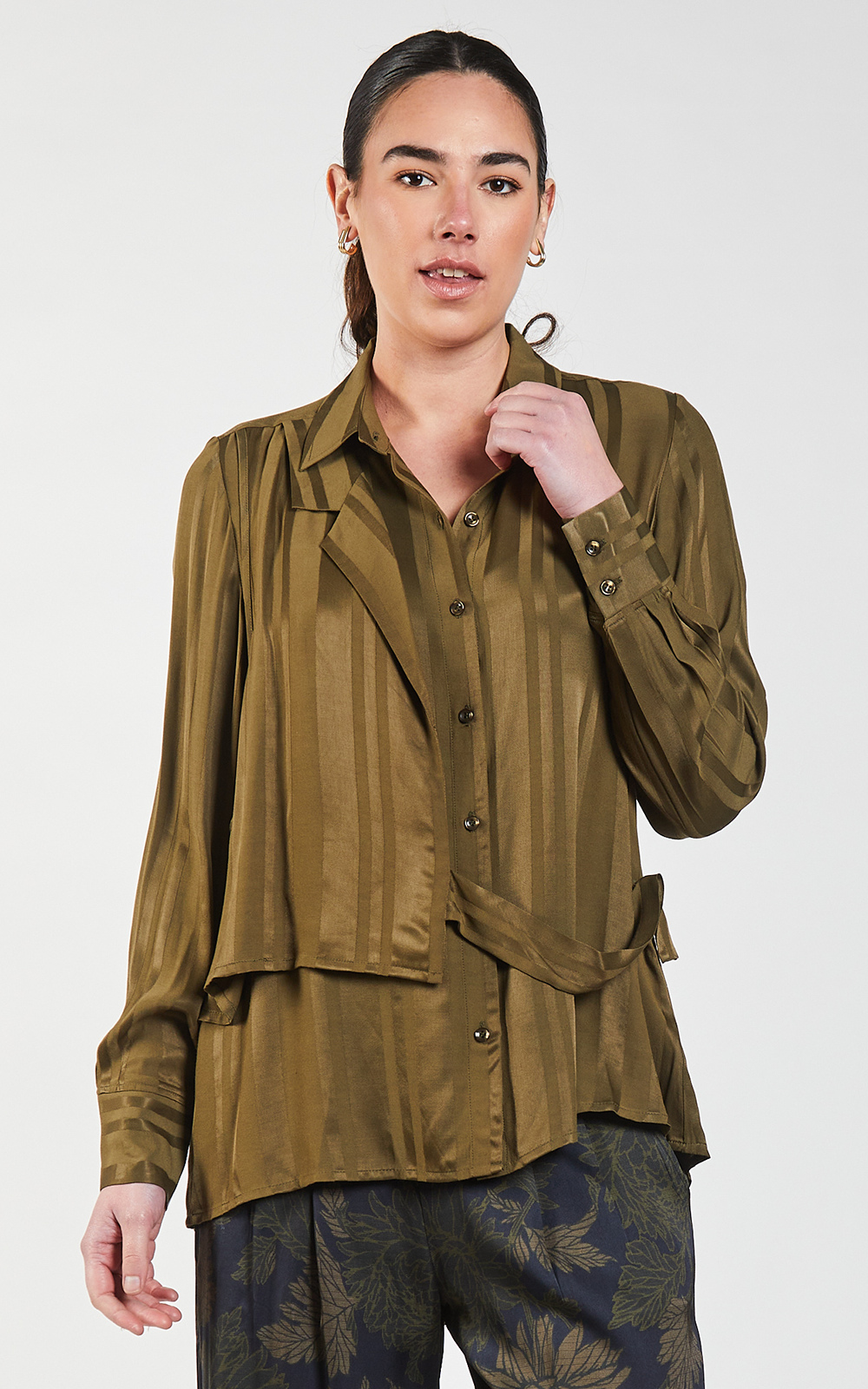 Causeway Overlay Shirt product photo.