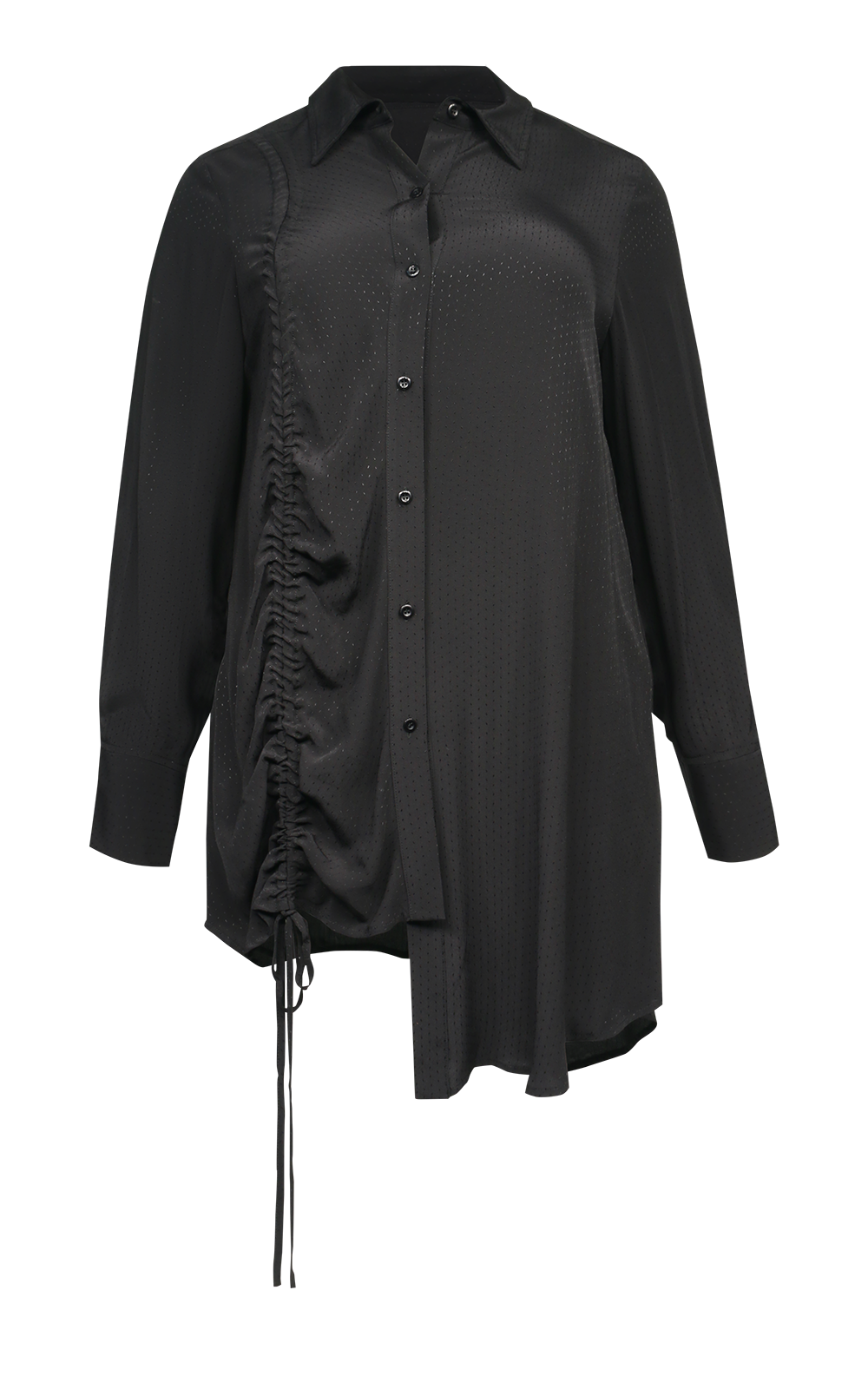 Donatella Asymetrical Shirt product photo.
