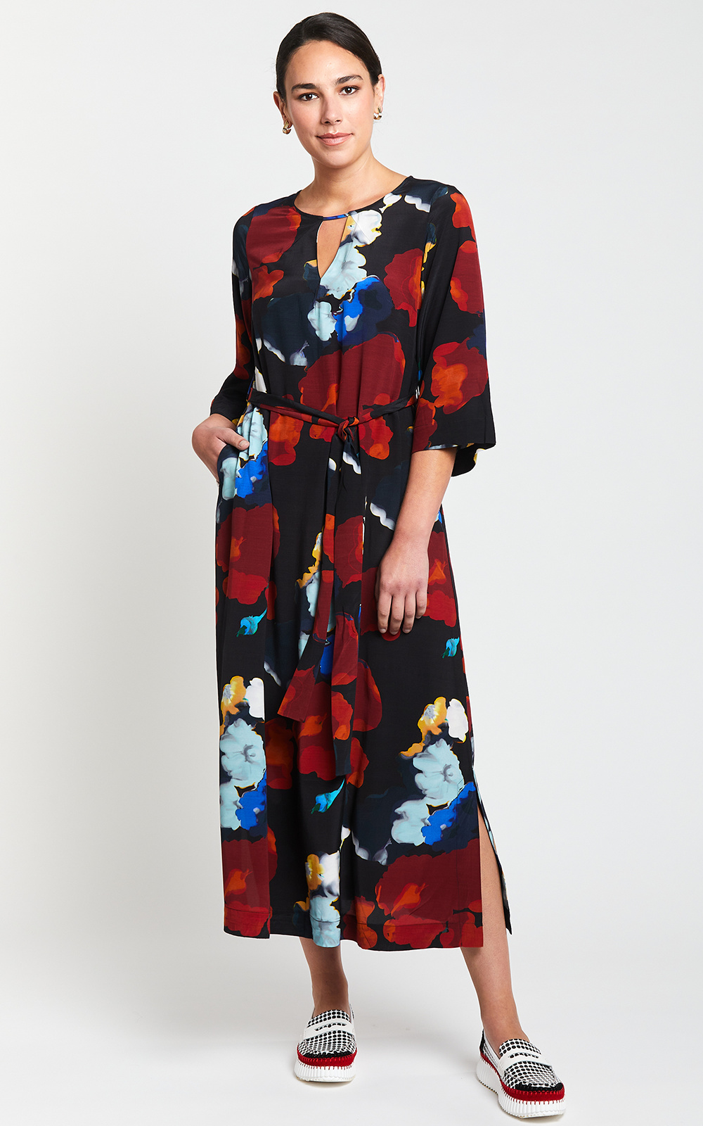 Rive Gauche Shift Dress product photo.