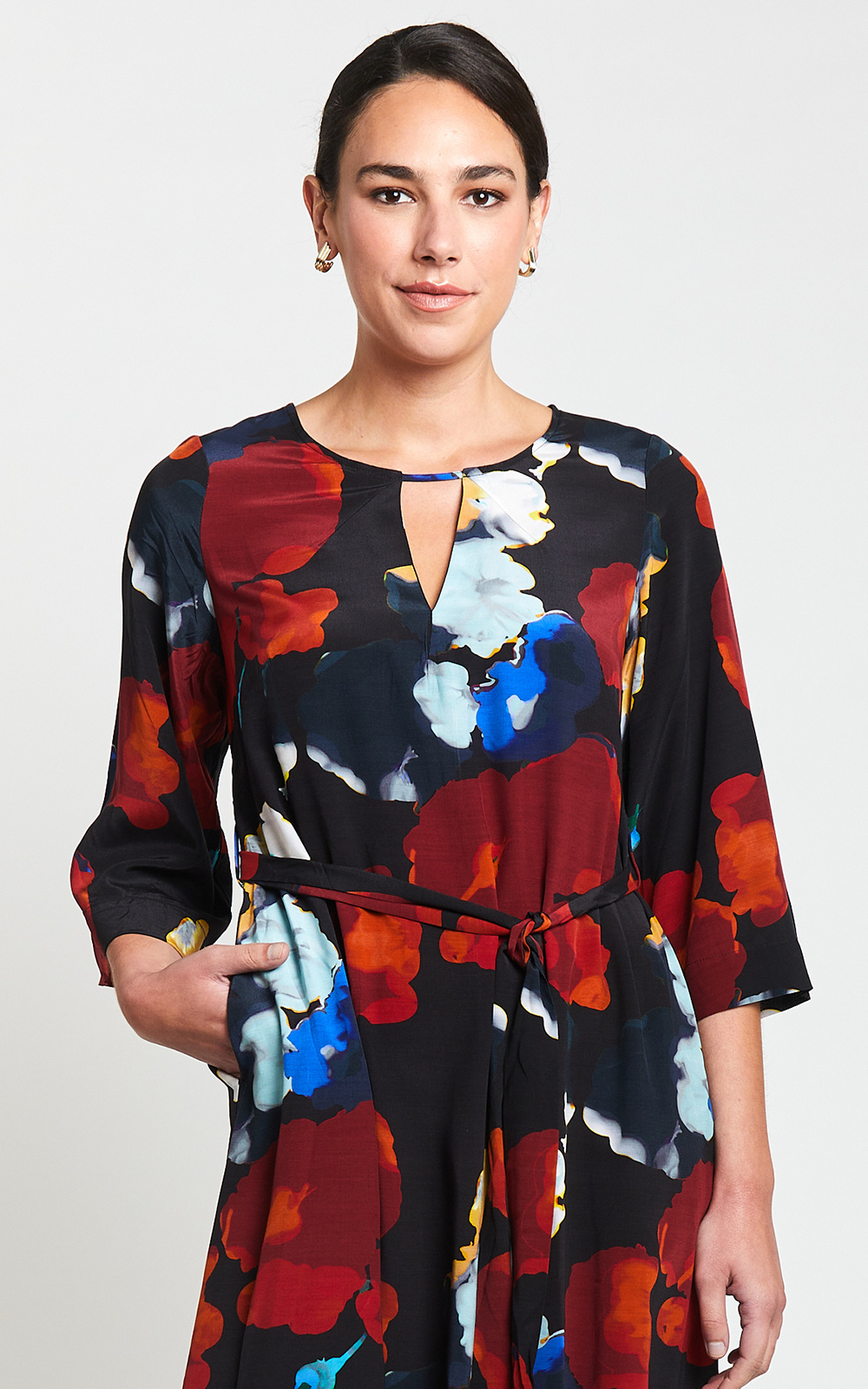 Rive Gauche Shift Dress product photo.