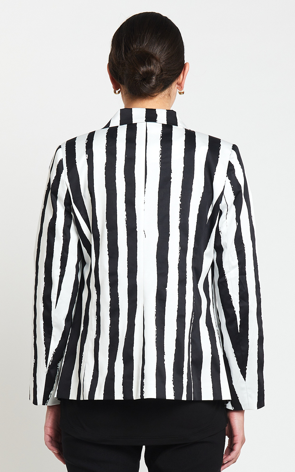 Painterly Boyfriend Jacket product photo.