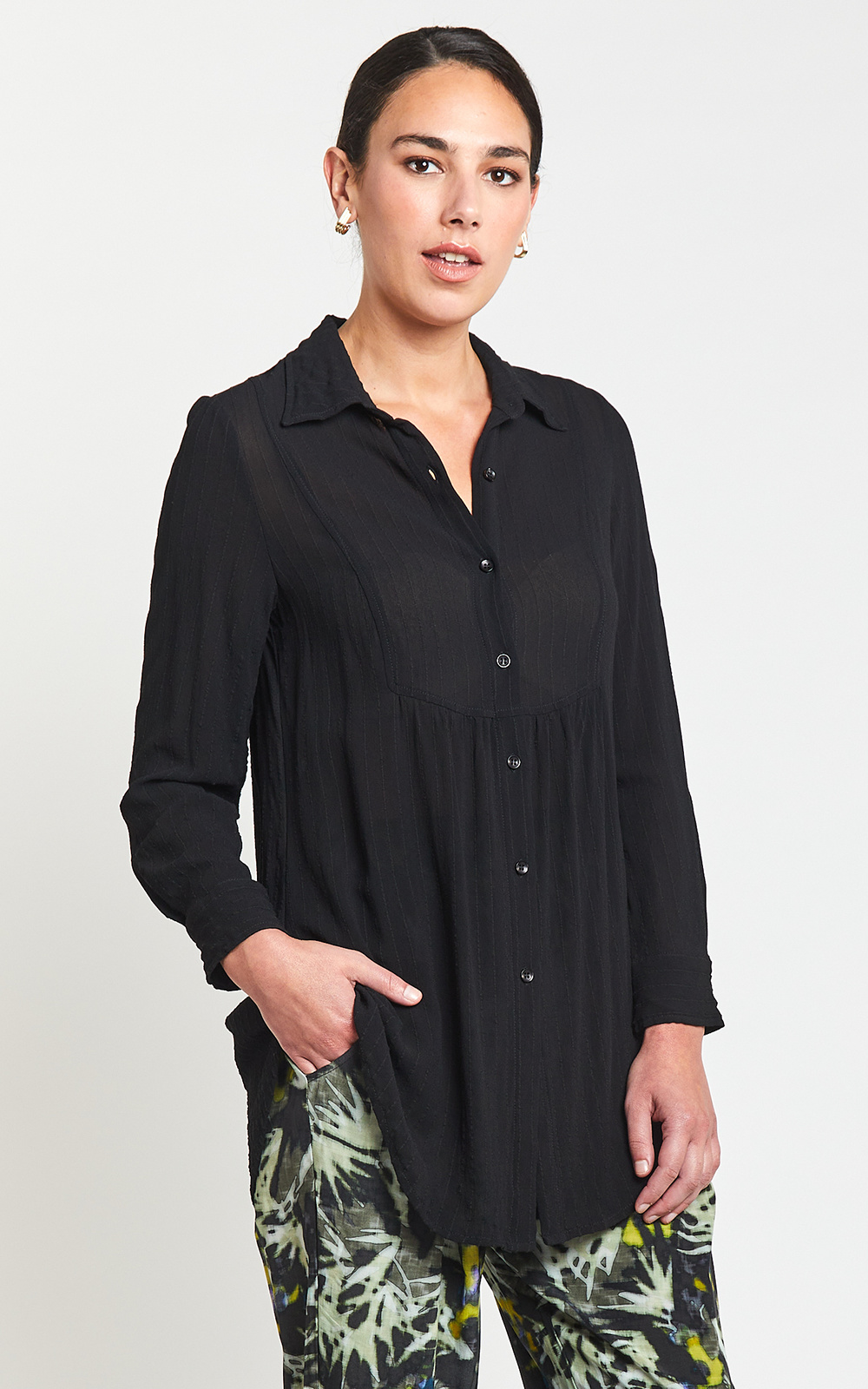 Tracking Tuxedo Shirt product photo.