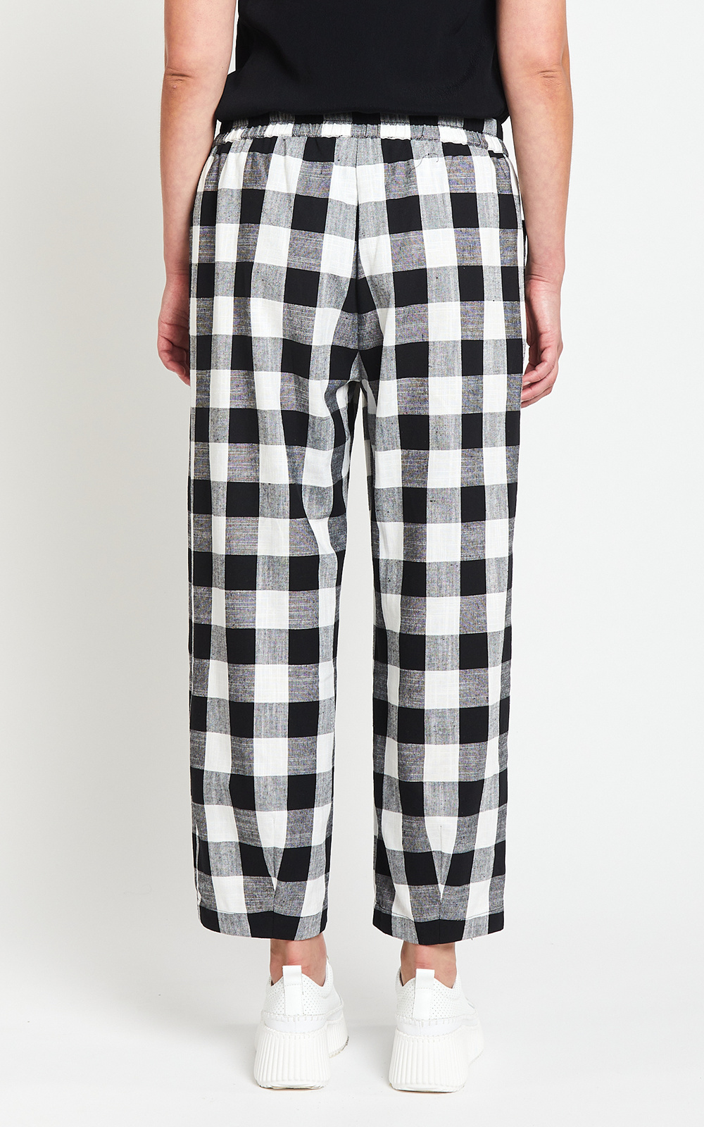 Gingham Devon Pant product photo.