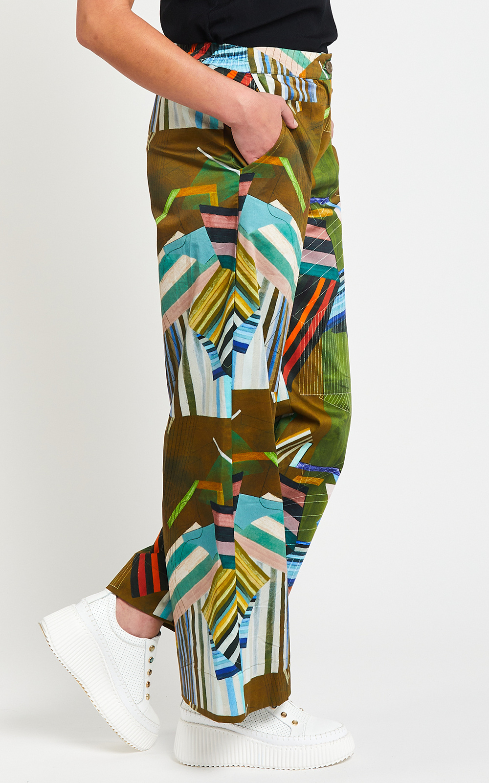 Picasso Boyfriend Pant product photo.