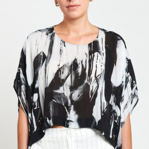 Cityscape Cropped Tee
