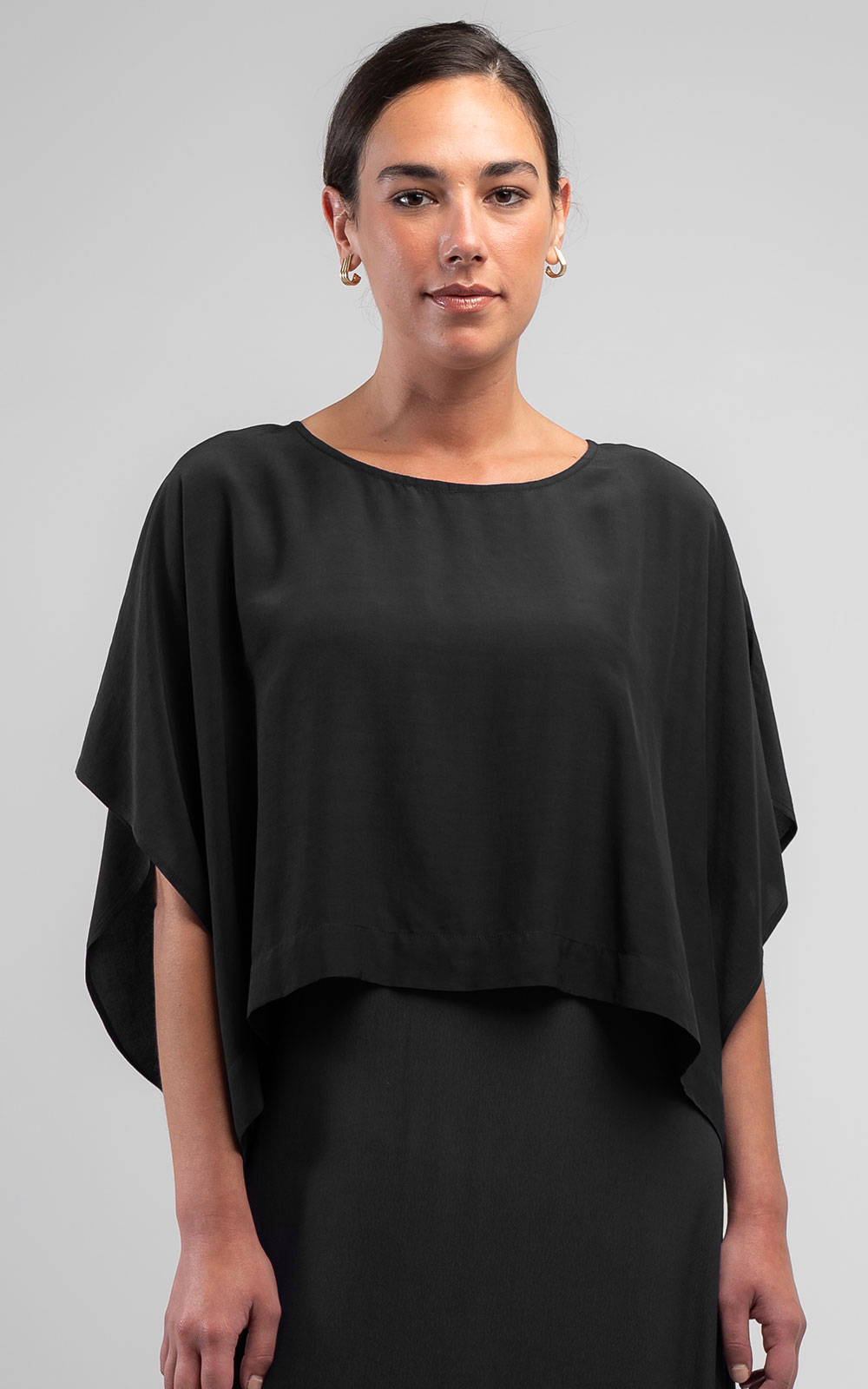 Poppy Crop Tee product photo.