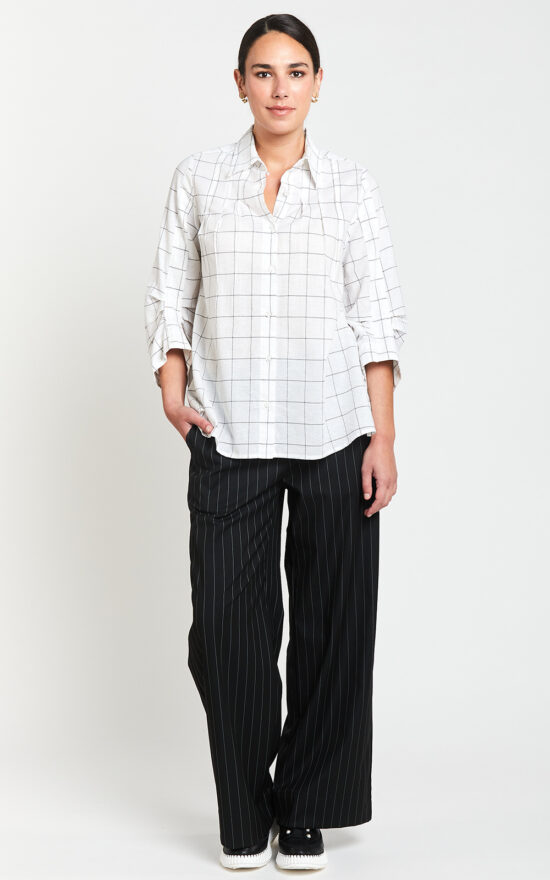 Broadway Pleat Shirt product photo.