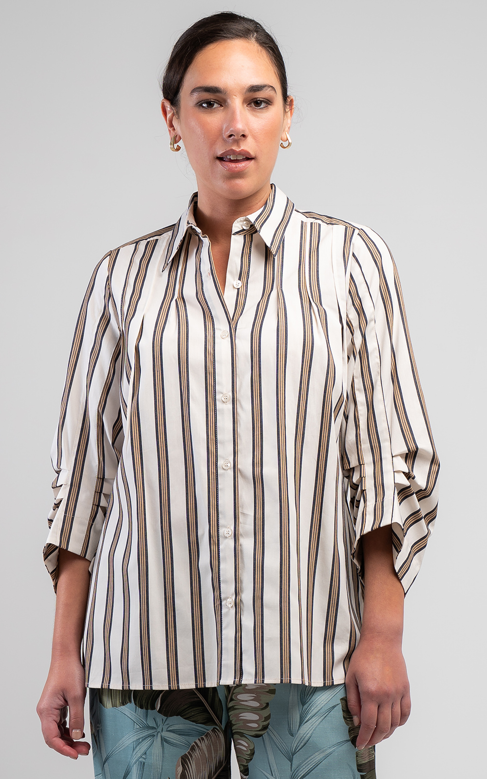 Diva Pleat Shirt product photo.