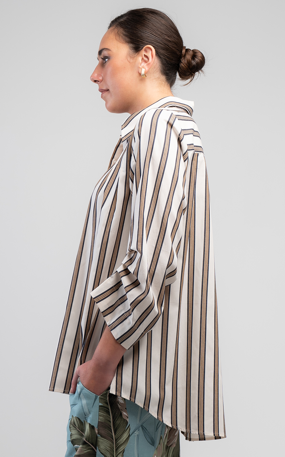 Diva Pleat Shirt product photo.