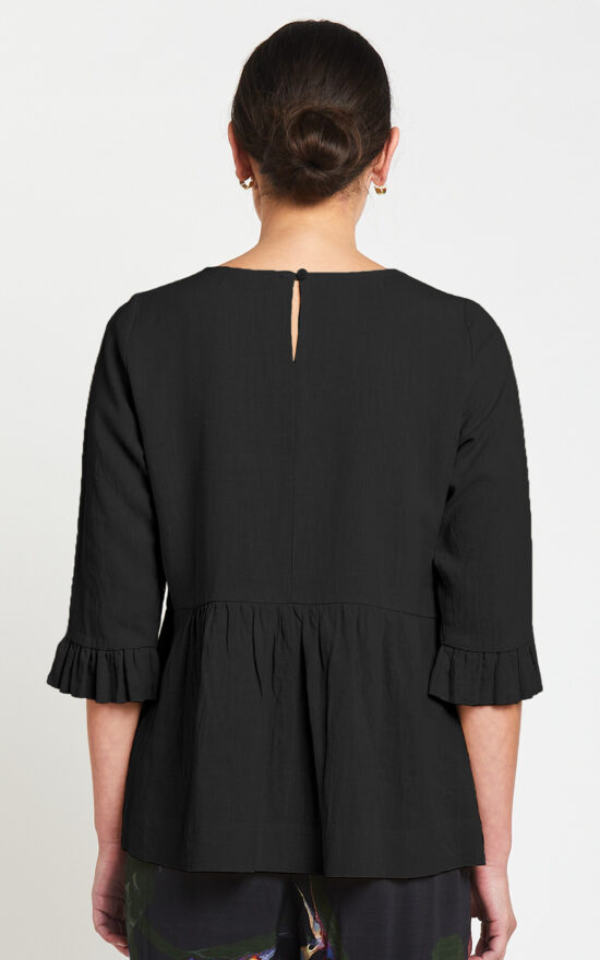 Hudson Frill Top product photo.
