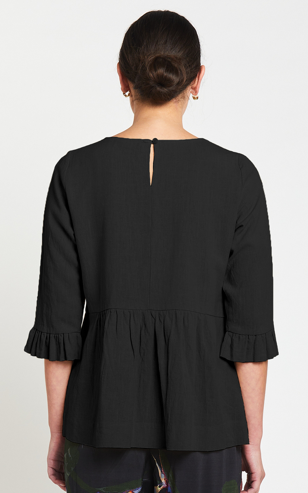 Hudson Frill Top product photo.