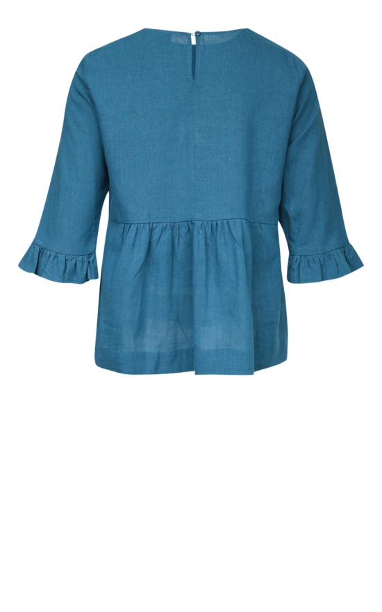 Hudson Frill Top product photo.