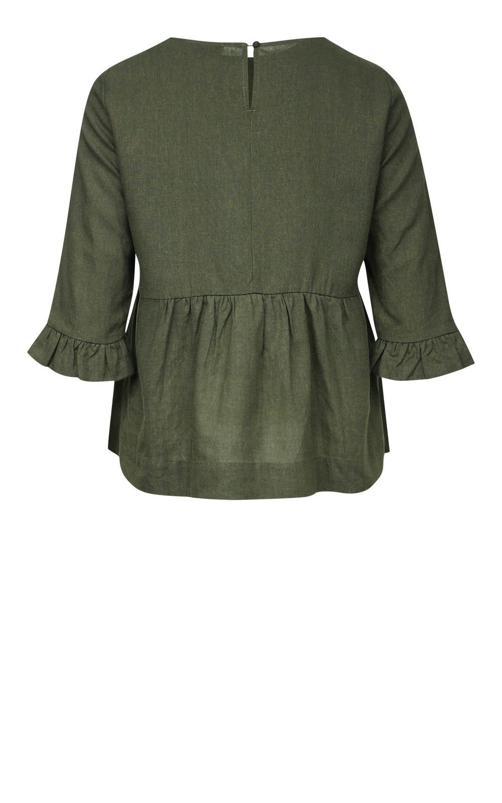 Hudson Frill Top product photo.