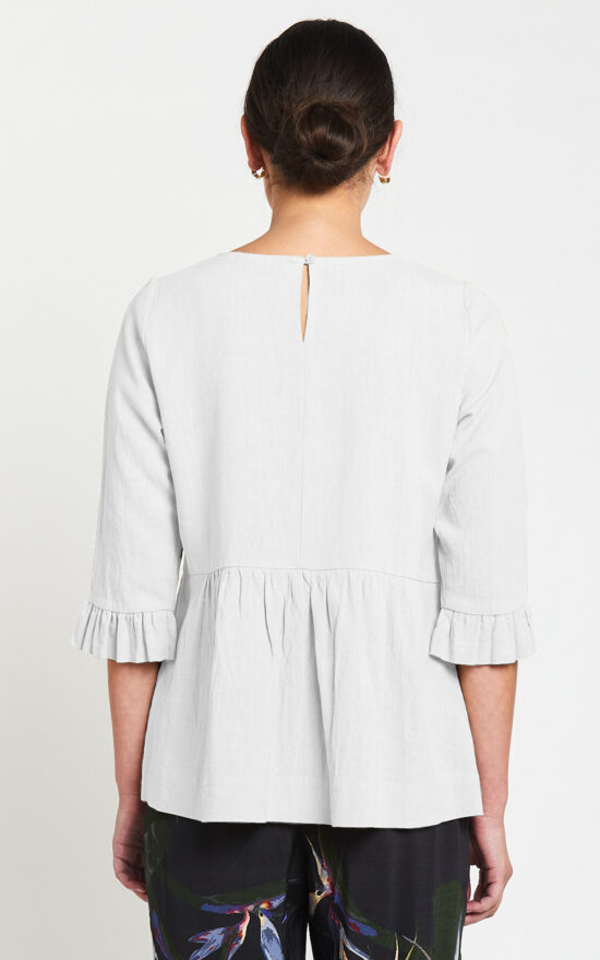 Hudson Frill Top product photo.
