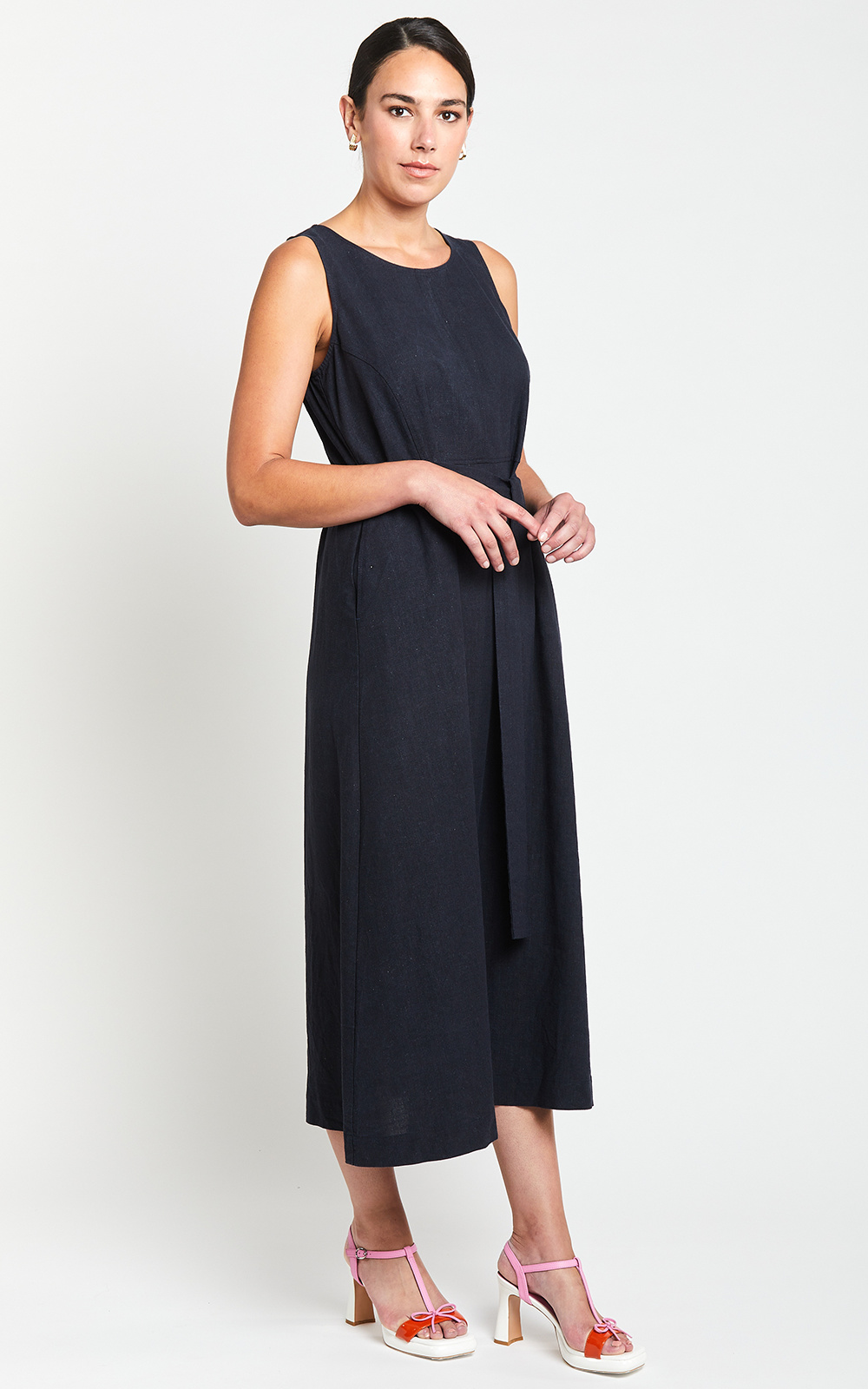 Hudson Sleeveless Maxi product photo.