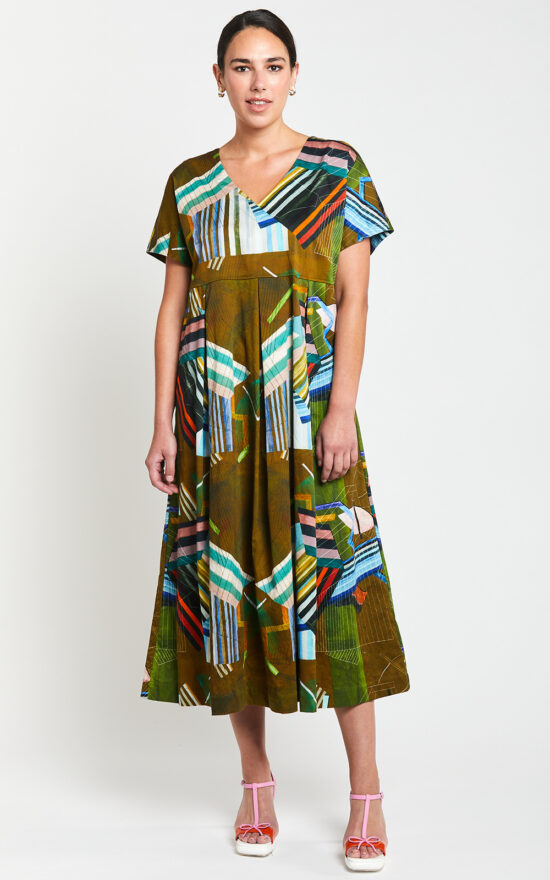 Picasso Midi Dress product photo.