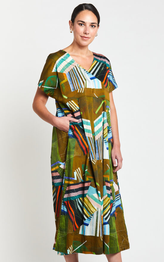 Picasso Midi Dress product photo.