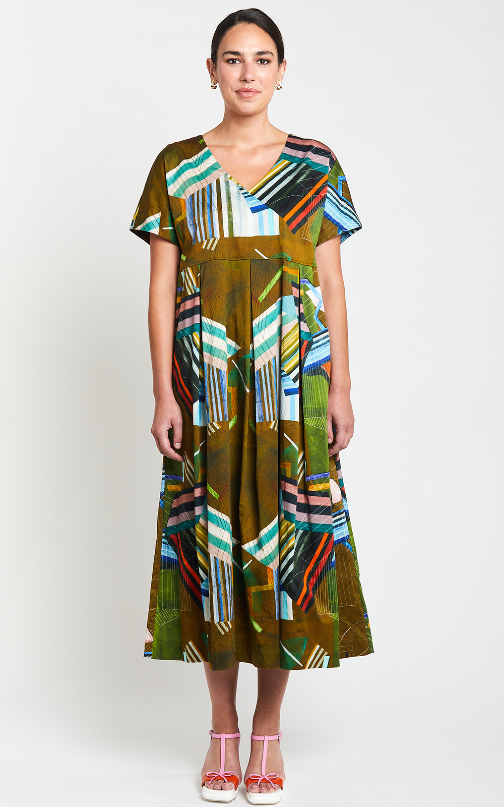 Picasso Midi Dress product photo.