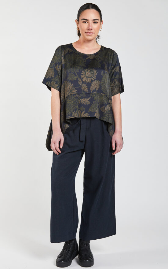 Autumn Drape Top product photo.